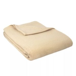 NE Plush Luxurious Soft Blanket Beige Queen